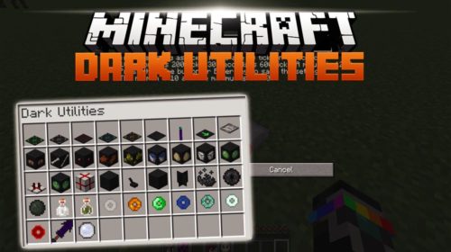 Dark Utilities - механизмы для завода (1.16.5, 1.15.2, 1.14.4, 1.12.2, 1.11.2, 1.10.2, 1.9.4, 1.8.9)