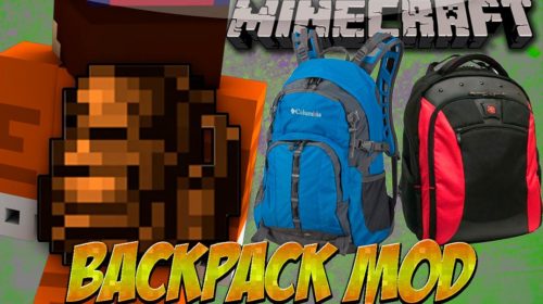 Useful Backpacks - простые рюкзаки (1.15.1, 1.14.4, 1.12.2, 1.10.2)