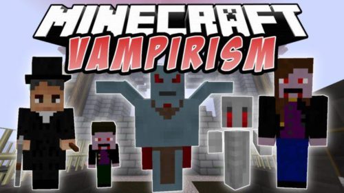 Vampirism - вампиры (1.16.5, 1..6.4, 1.15.2, 1.14.4, 1.12.2, 1.7.10)