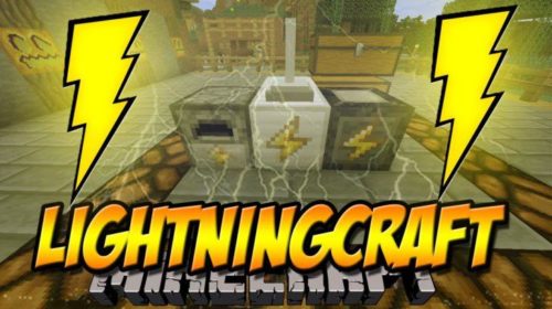 Lightning Craft - энергия из молнии (1.12.2, 1.11.2, 1.10.2, 1.9.4)