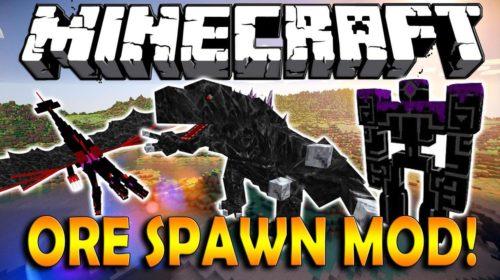 Ore Spawn - мод на руды и монстров (1.7.10, 1.6.4)