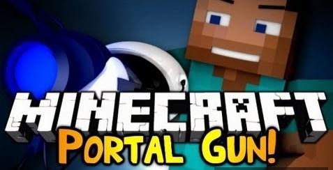 Portal Gun - портальная пушка ([1.12.2, 1.10.2, 1.7.10)