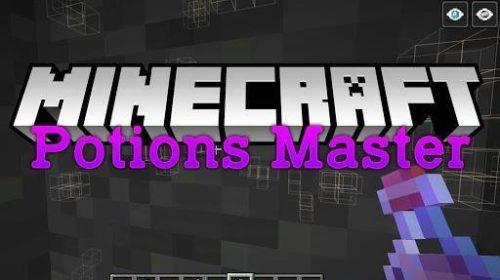 Potions Master - два вида зелий для телепортации (1.16.4, 1.16.3, 1.15.2, 1.14.4)